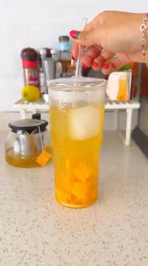Té Verde de Mango y Cardamomo Helado