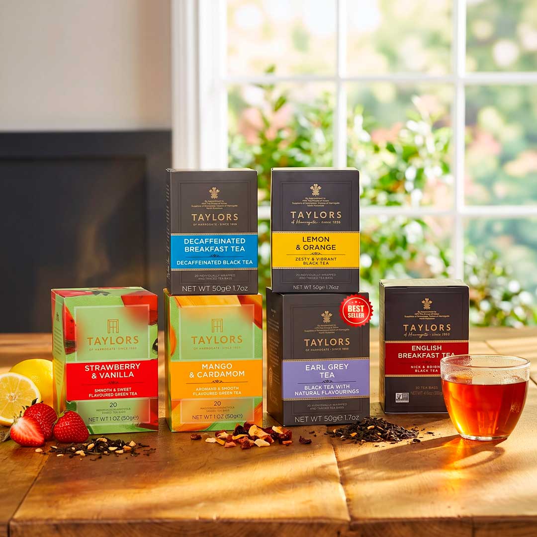 6 Cajas de Té Taylors  a elección