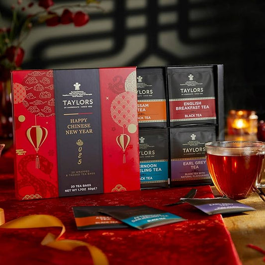 Pack de té Especial AÑO NUEVO CHINO Taylors - 20 Bolsas