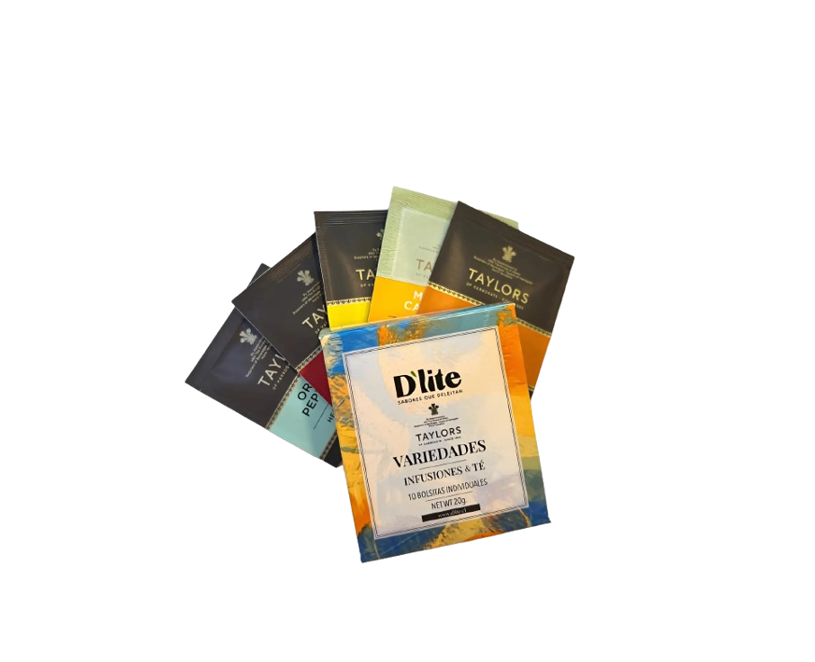 Caja de Té e Infusión mix 10 bolsas Taylors
