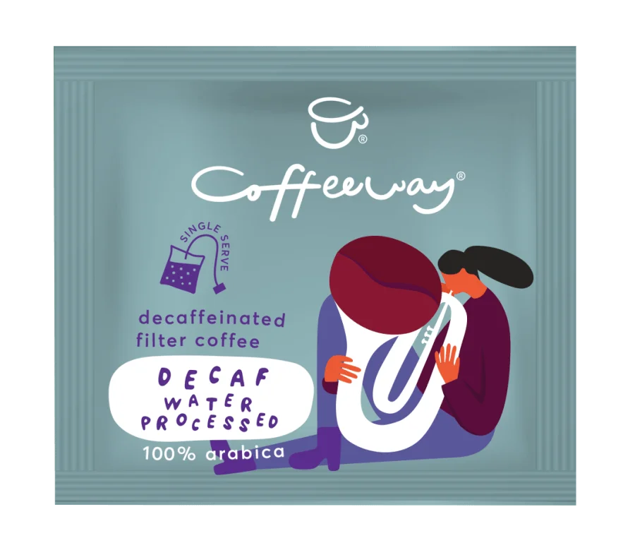 Café molido en bolsas Descafeinado CoffeeWay 75gr