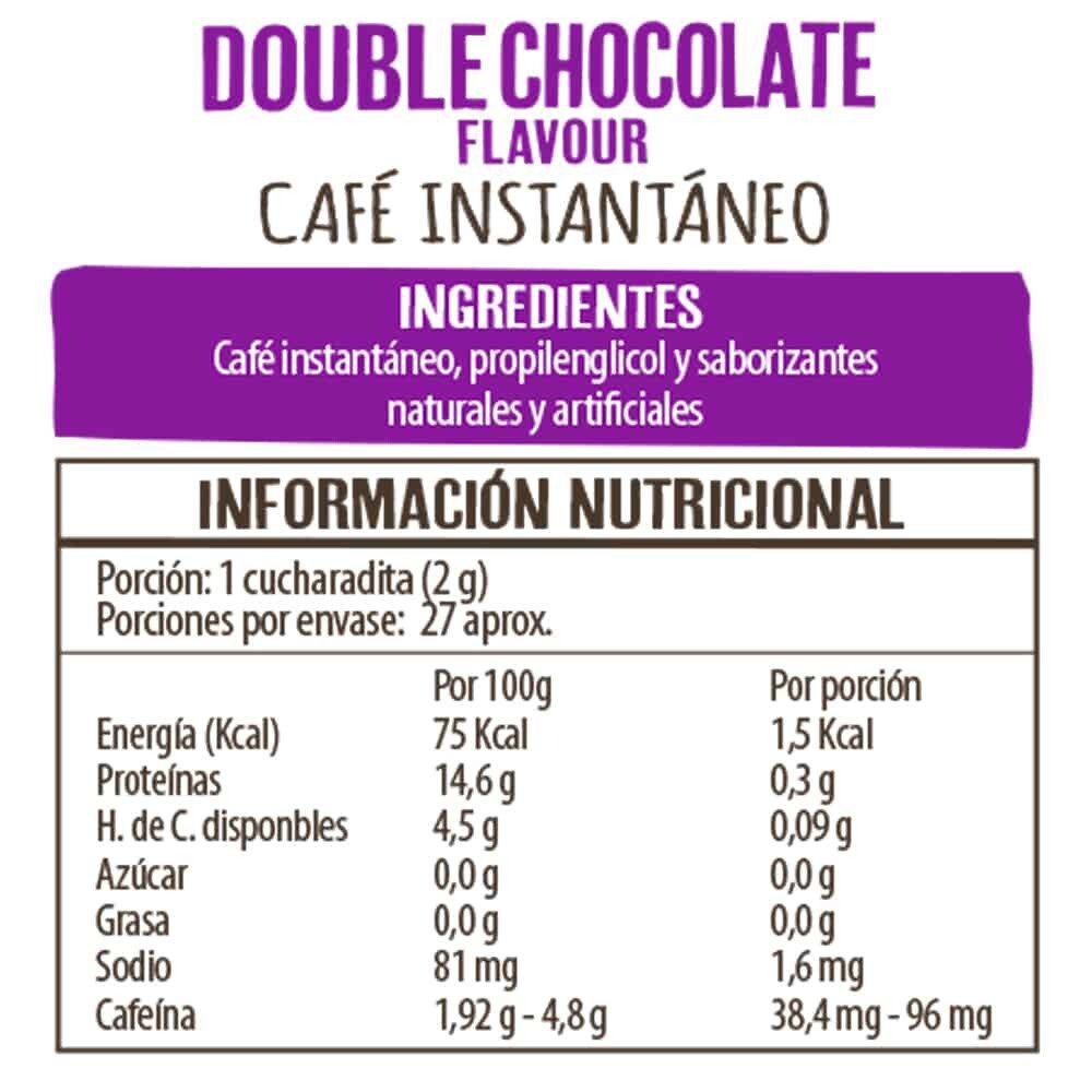 Café Doble Chocolate