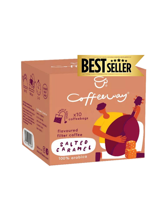 Café en bolsas sabor Caramelo Salado