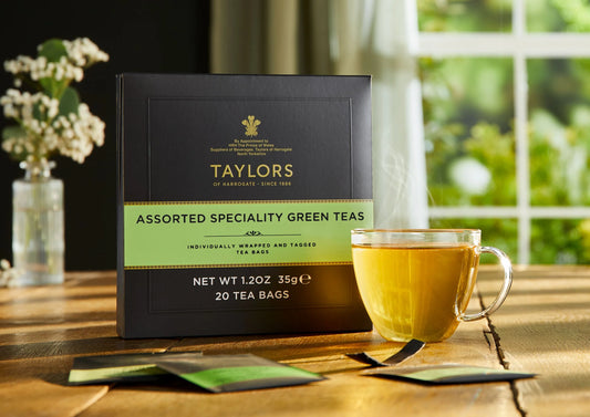 Pack Caja de té verde Premium Taylors- 20 Bolsas