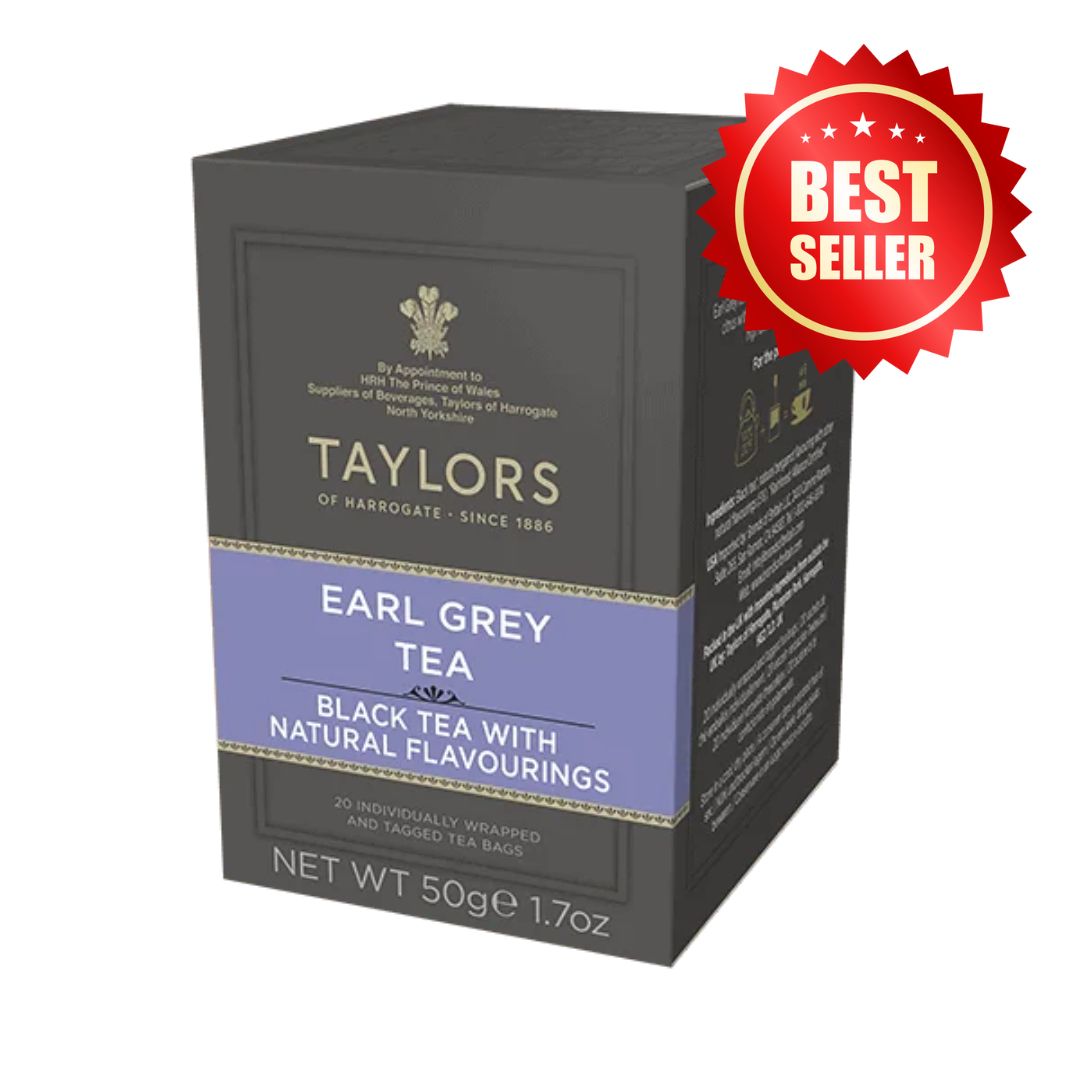 Té Taylors Earl Grey caja 20 bolsas
