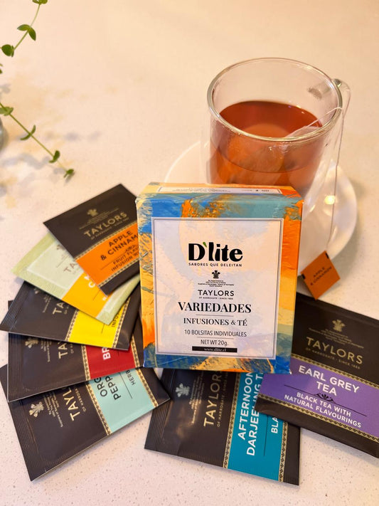 Caja de Té e Infusión mix 10 bolsas Taylors