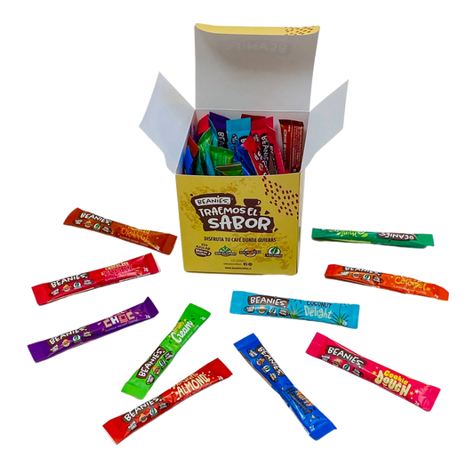 Caja Beanies con 40 sachets