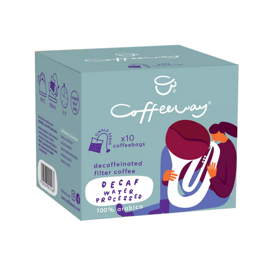 Café molido en bolsas Descafeinado CoffeeWay 75gr